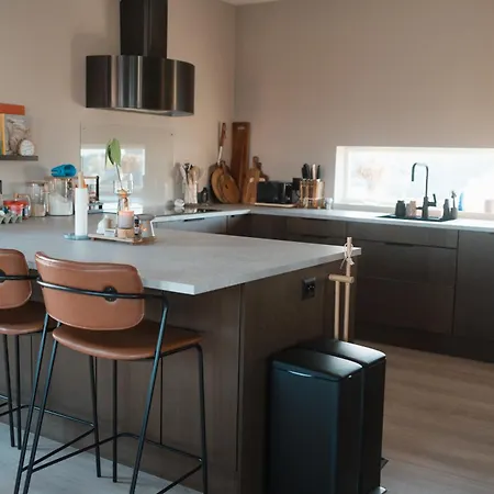 别墅 Moderne Familiehus Naer Alesund Sentrum Og Flyplass 瓦尔德豪格